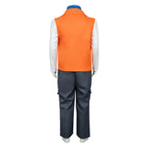 Descendants Wicked Wonderland Luis Madrigal Cosplay Costume Orange Full Set Becostume
