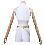 Ready To Ship Kpop Demon Hunters Rumi Costume Kids White Stage Dance Outfit Halloween BEcostume