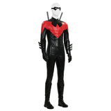 New 52 Comic Nightwing Dick Grayson Cosplay Costume Red Suit Cosplay Becostume