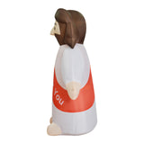 Jesu Inflatable Outdoor Decoration Funny Costume Halloween Party Suit Becostume