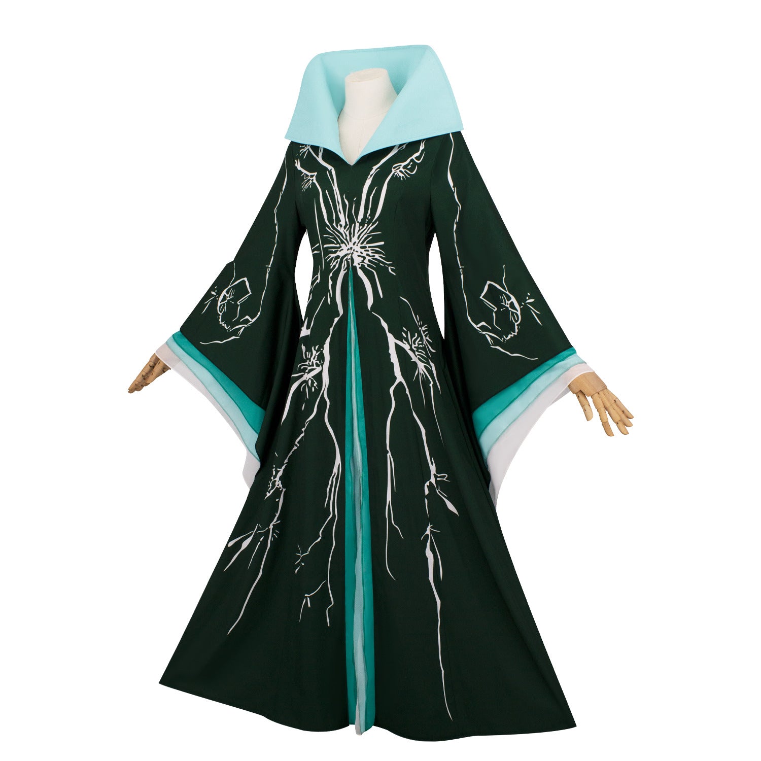 Wicked For Good Madame Morrible Cosplay Costume Green Dress Halloween Becostume Wicked For Good Madame Morrible Cosplay Costume Green Dress Halloween Becostume