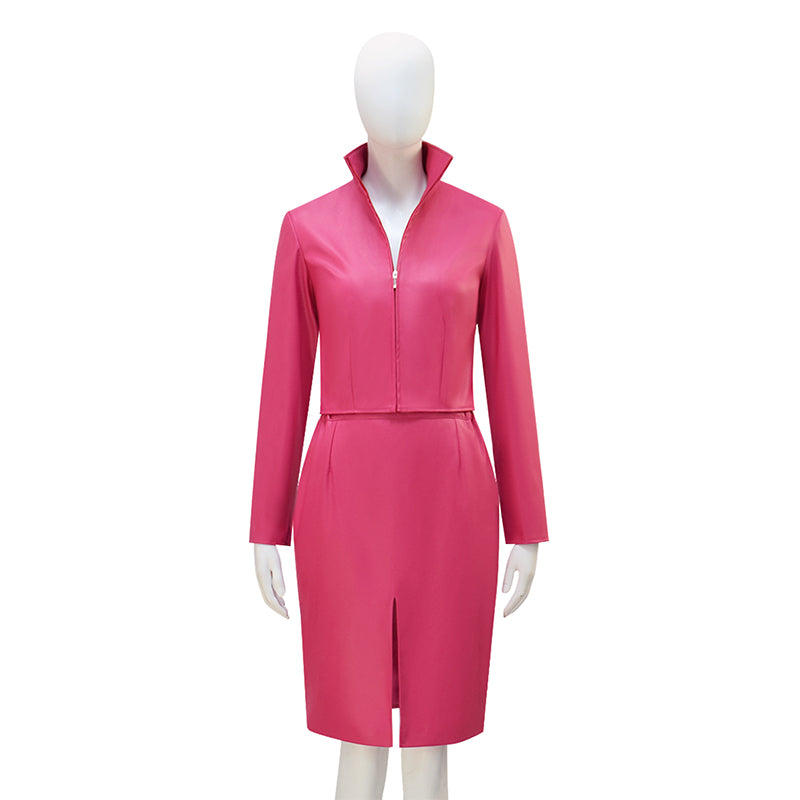 Legally Blonde Adult Elle Woods Cosplay Costume Pink Dress Halloween O – Becostume