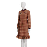 Becostume Esther Orphan Cosplay Costume Brown Dress Halloween Horrible Suit