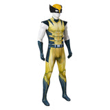 PS5 Marvel Rivals Wolverine James Logan Howlett Cosplay Costume Halloween Jumpsuit Becostume