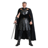 Odyssey Movie Cosplay Costume Adult Roman General Black Armor Cape Becostume