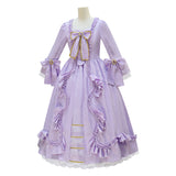 Marie Antoinette Women's Queen Rococo Ball Gown Gothic Victorian Dress Becostume