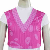 Kpop Demon Hunters Saja Boys Mystery Cosplay Costume Pink Suit Becostume