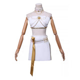 Kpop Demon Hunters Mira Cosplay Costume White Dance Halloween Outfit Becostume