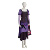 Steps Lilith Cosplay Costume Stepsister Purple Halloween Outfit Becostume