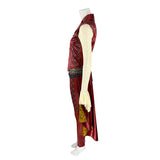 Descendants 5 Dark Wonderland Red Queen Cosplay Costume Red Princess Halloween Outfit Becostume