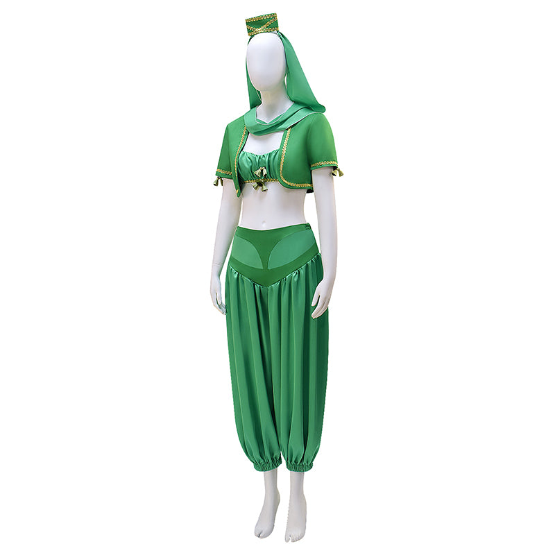 I Dream of Jeannie Costume Women Genie Costume Set Halloween Suit Beco – Becostume