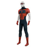 Invincible Season 4 Oliver Grayson Cosplay Costume Red Black Halloween Suit Becostume