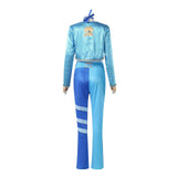 Descendants Rise of Red Chloe Costume Blue Halloween Outfit Becostume