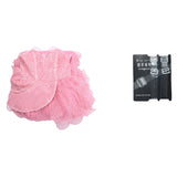 Kids Wicked Witch Glinda Cosplay Costume Pink Dress Good Witch Outfit Becostume