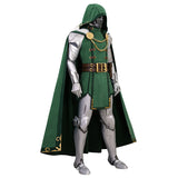 Marvel Tokon Doctor Doom Cosplay Costume Dr. Victor von Doom Halloween Outfit Becostume