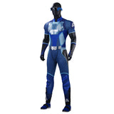 The Boys S5 A-train Cosplay Costume Blue Halloween Jumpsuit  Becostume
