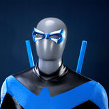 Dick Grayson Nightwing Cosplay Costume Nightwing Leather Jumpsuit Becostume