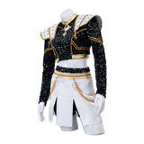 Kpop Demon Hunters Zoey Cosplay Costume Golden Black Dance Outfit Becostume