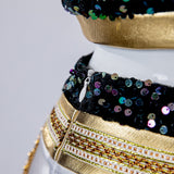 Kpop Demon Hunters Zoey Cosplay Costume Golden Black Dance Outfit Becostume