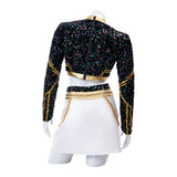 Kpop Demon Hunters Zoey Cosplay Costume Golden Black Dance Outfit Becostume