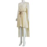 Helen Cosplay Costume The Odyssey Dress Beige Women Halloween Carnival Party Suit Becostume