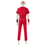 One Piece Live Action Season 2 Luffy Cosplay Costume With Hat Halloween Outfit Becostume