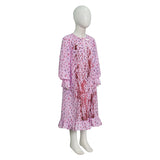 Kids Horror The Ice Cream Man Piper Cosplay Dress Girls Halloween Blood Print Nightgown Becostume