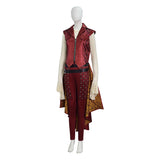 Descendants 5 Dark Wonderland Red Queen Cosplay Costume Red Princess Halloween Outfit Becostume