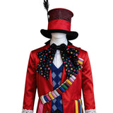 Mad Hatter Cosplay Costume Alice in Wonderland With Hat Halloween Outfit Becostume