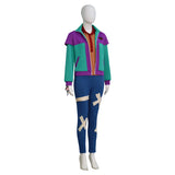 Movie Forgotten Island Raissa Cosplay Costume Disco Halloween Outfit Becostume