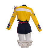 Deluxe Kpop Demon Hunters Rumi Cosplay Costume Yellow Halloween Outfit Becostume