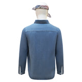 Austin Powers: International Man of Mystery Dr. Evil Cosplay Costume Denim Halloween Suit BEcostume