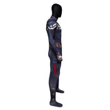 Captain America 2 Steve Rogers Jumpsuit Cosplay Costume Print Becostume