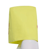 Backrooms Partygoer Face Hood Creepy Bloody Smiley Yellow Head Cover Becostume