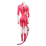 Hazbin Blitzo Hotel Costume Adults Blitzo Jumpuit Pink Suit With Tail Becostume
