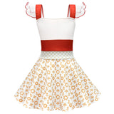 Zombies 4 Kids Nova Cosplay Costume White Uniform Halloween Outfit Becostume
