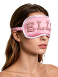 Legally Blonde Elle Pearl Rhinestone Sleep Pink Eye Mask Party Suit Becostume