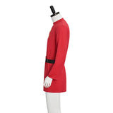 The Seven Grumpy Dwarfs Cosplay Costume Snow White Seven Dwarfs Red Halloween Suit