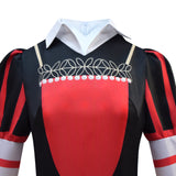 Queen of Hearts Costume Women Deluxe Red Queen Costume Royal Halloween Dress