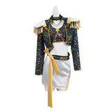 Kpop Demon Hunters Mira Cosplay Costume Golden Black Dance Outfit Kids Adult Becostume