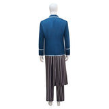 Wicked Wizard Cosplay Men's Blue Suit Cosplay Costume Who Cosplay Suit BEcostume