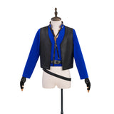 Final Fantasy XIV Seneschal Prince's Cosplay Costume Blue White Halloween Suit Becostume