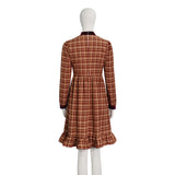 Becostume Esther Orphan Cosplay Costume Brown Dress Halloween Horrible Suit