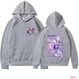 Kpop Demon Hunters Hoodie Costume Jacket Sweatshirt Pullover Fleece Adult Suit BEcostume