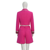 Descendants 5 Pink Hearts Cosplay Costume Princess Pink Costume Halloween Outfit Becostume