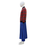 15th Doctor Ncuti Gatwa 2025 New Season Cosplay Costume Doctor Who Red Plaid Set