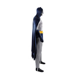 1966 Adam West Batman Cosplay Costume Retro Batsuit Halloween Outfit Becostume