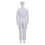 Ice Cream Man Cosplay Costume Horror Vendor Uniform Halloween Cosplay Outfit Becostume