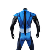 Men Wolverine Cosplay Costume Avengers: Doomsday Blue Halloween Jumpsuit Becostume