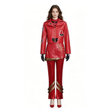 Descendants 5 Red Cosplay Costume Princess Red Leather Halloween Outfit Becostume